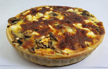 Load image into Gallery viewer, Mushroom &amp; Feta Quiche
